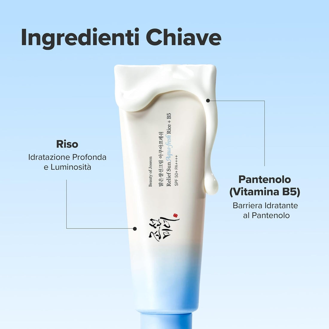 Beauty of Joseon — Aqua Fresh Sunscreen SPF50+ PA++++ with B5 and Rice