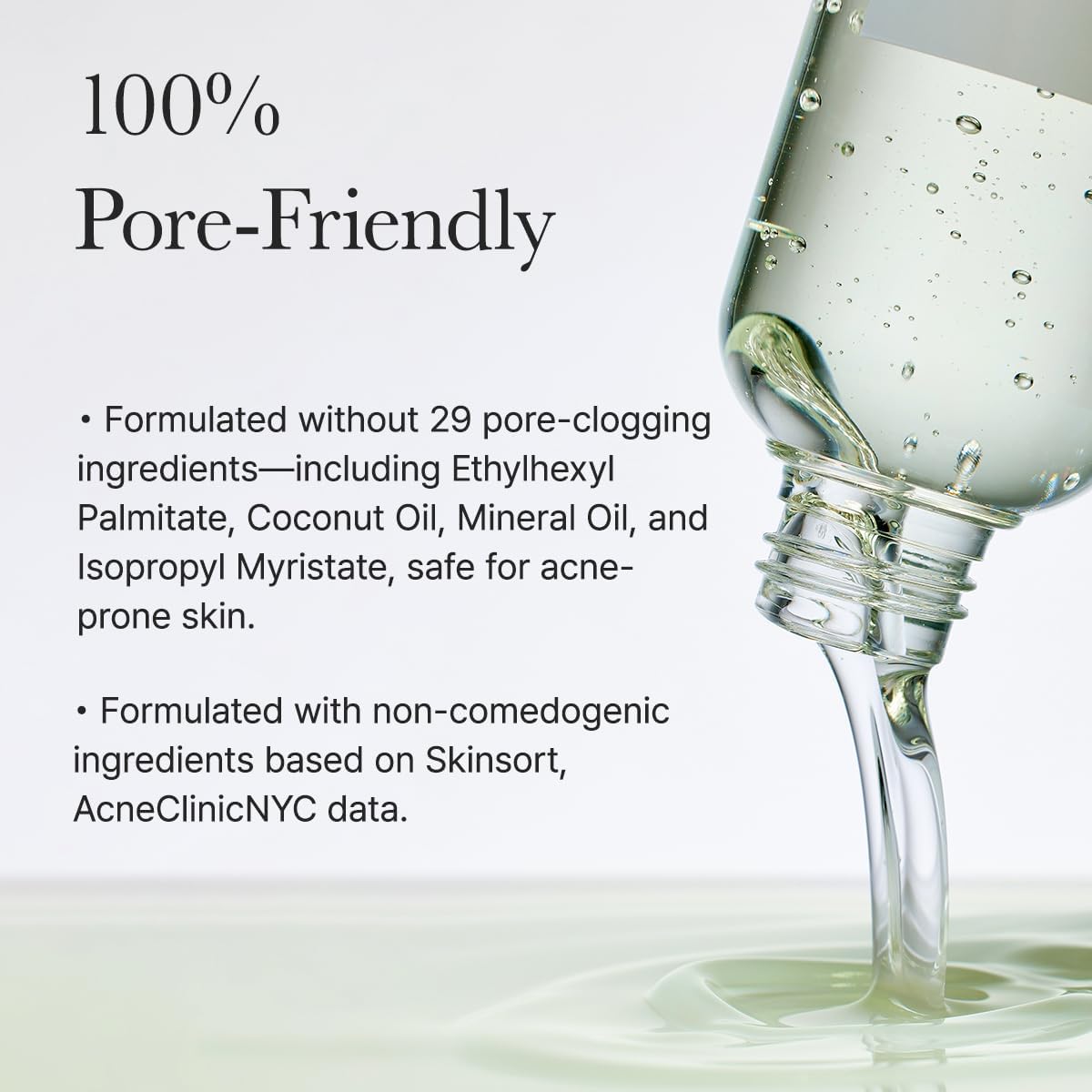 Arencia Cleansing Oil pump bottle dispensing product