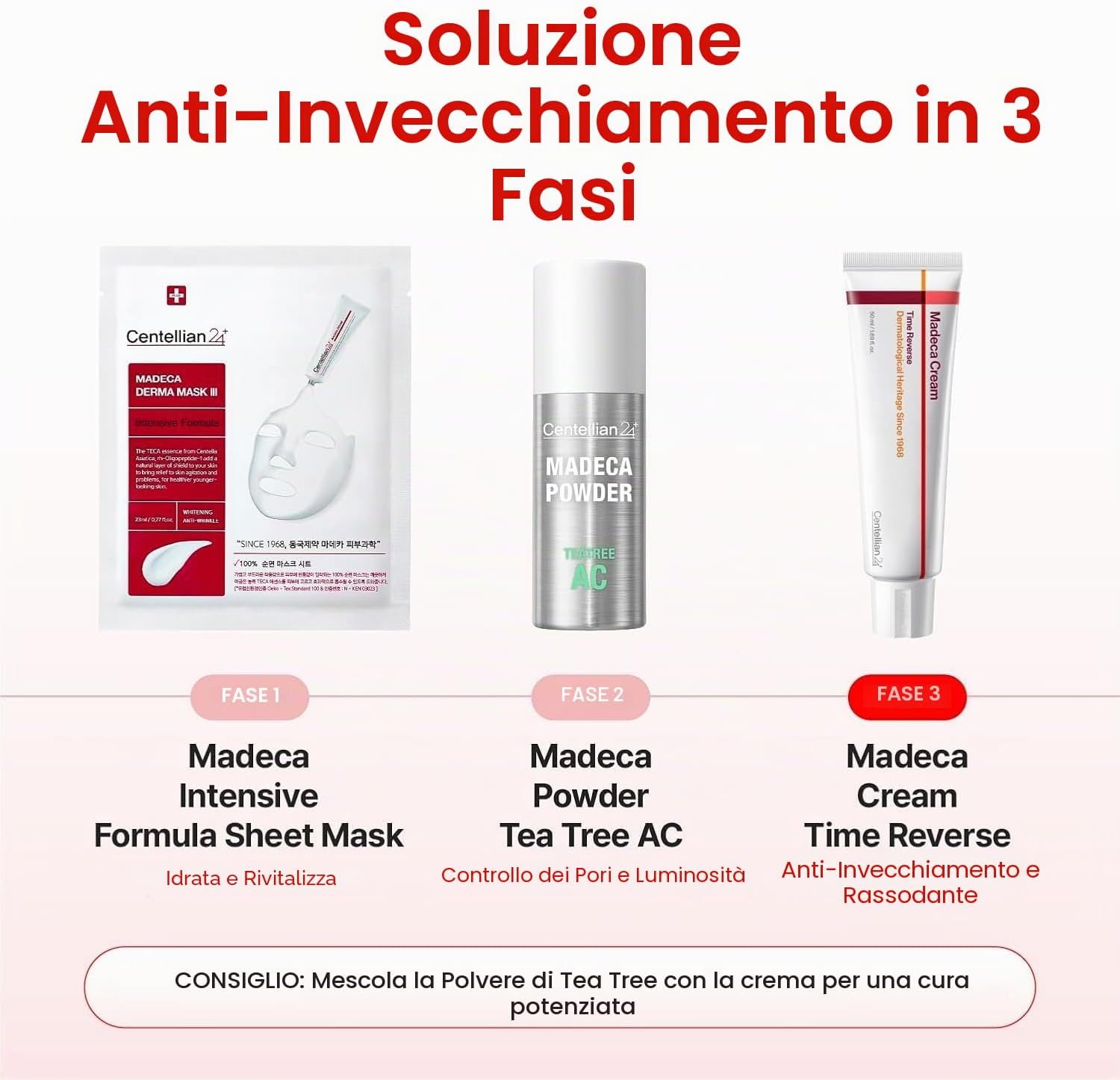 Centellian24 Madeca Cream ingredients — 30000ppm TECA Centella Asiatica