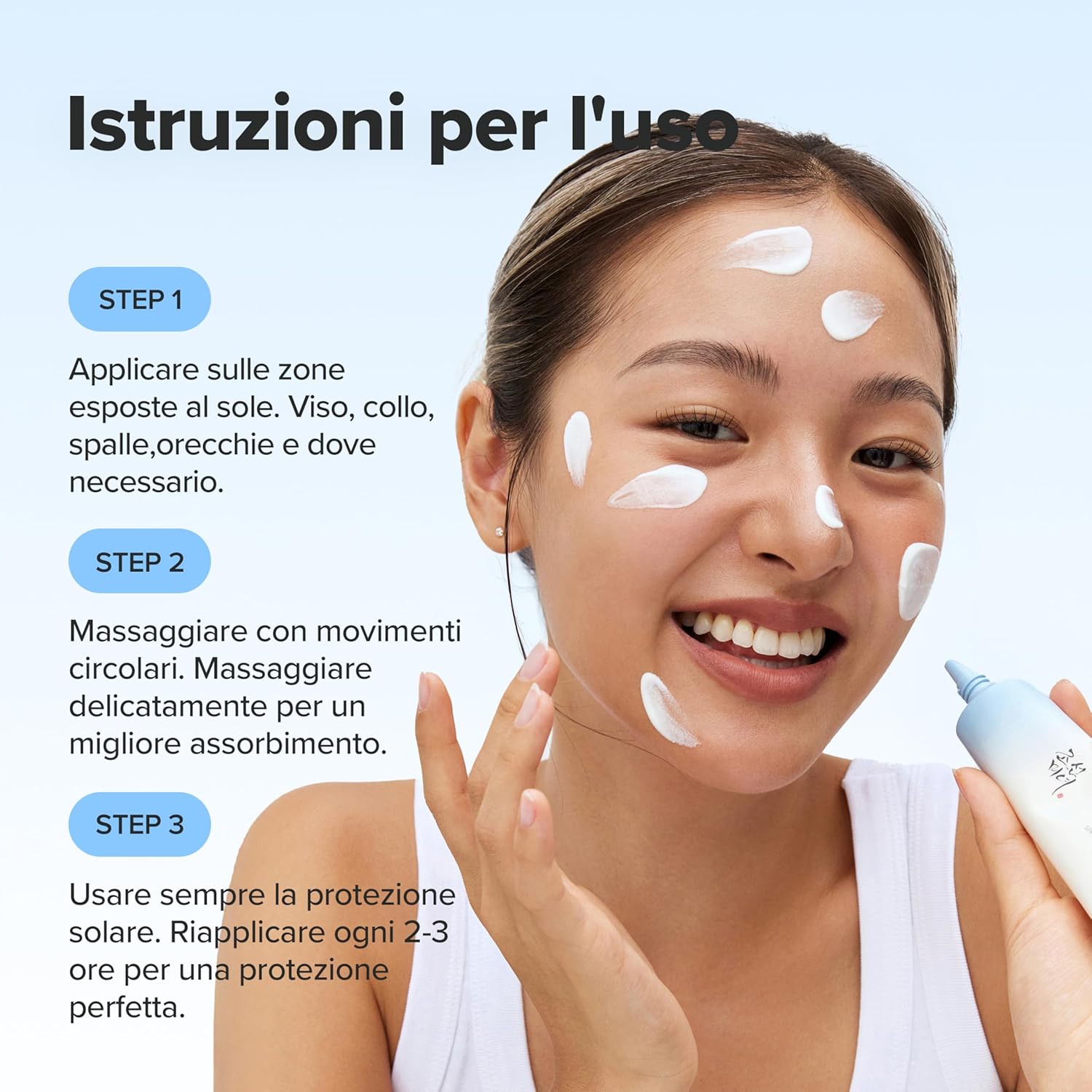 Beauty of Joseon — Crema Solare Aqua Fresh SPF50+ PA++++ con B5 e Riso